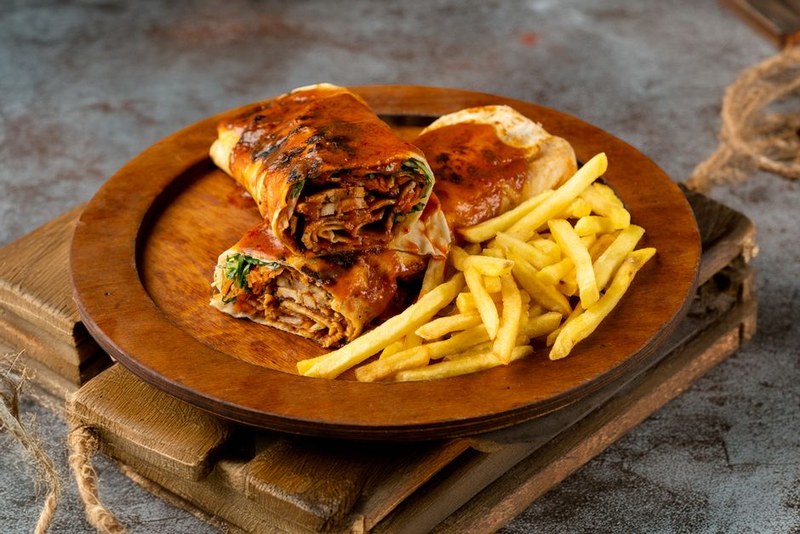 Wrap de Pollo Grillado